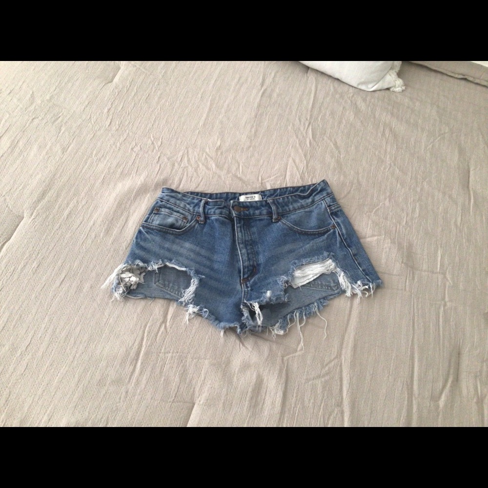 Jean shorts